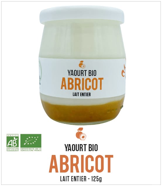 Yaourt Bio Abricot