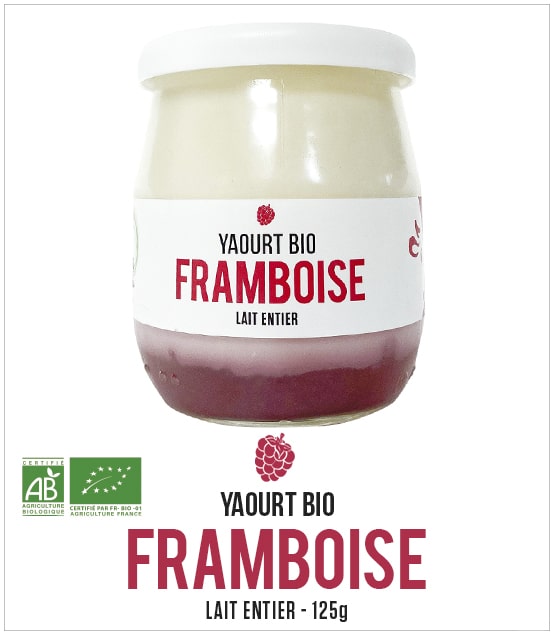 Yaourt Bio Framboise