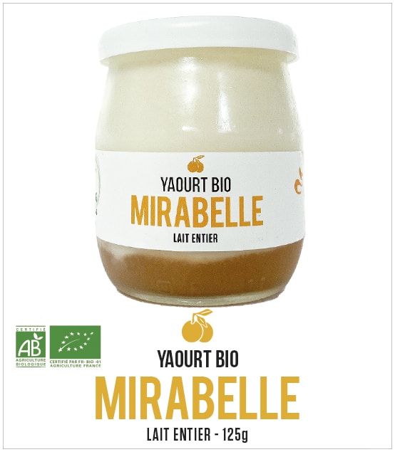 Yaourt Bio Mirabelle