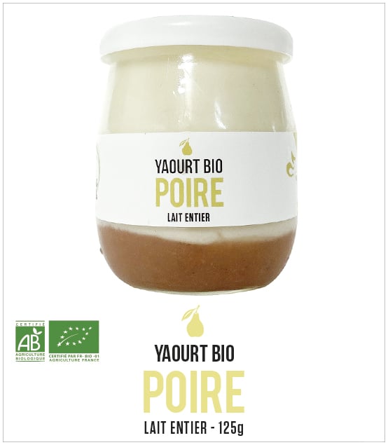 Yaourt Bio Poire
