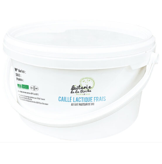 Caillé lactique frais seau 3l