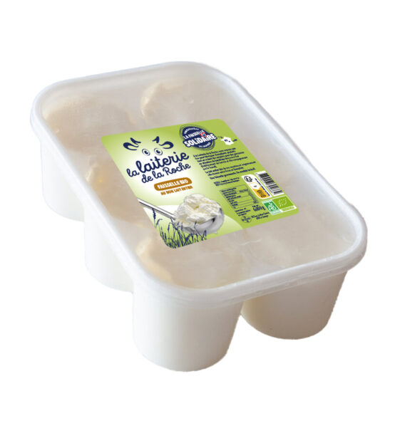 Faisselle bio La laiterie de la Roche, boîte de 6